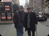 With Dr. Glen Daum, my jazz mentor