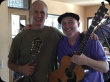 With my old friend and musical cohort Paul Glasse